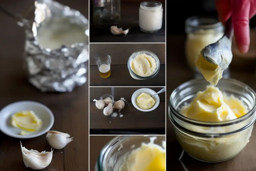 How to Make Roasted Garlic Butter